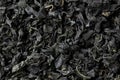 Dried, dry Wakame Seaweed. japanese or asian food Royalty Free Stock Photo