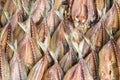 Dried Fish At Street Food Market In Thailand