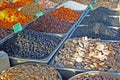 Dried fruit market Royalty Free Stock Photo