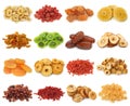 Dried fruits collectio