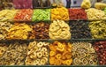 Dried fruits on the Egyptian market