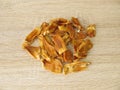 Dried fruits from jackfruit Royalty Free Stock Photo