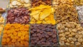 Dried Fruits Market Royalty Free Stock Photo