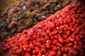 Dried fruits in Morocco Royalty Free Stock Photo