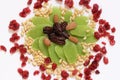 Dried fruits and nuts - symbols of judaic holiday Tu Bishvat