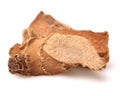 Dried galangal root Royalty Free Stock Photo