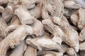 Dried ginger root Royalty Free Stock Photo