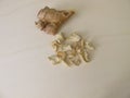 Dried ginger root Royalty Free Stock Photo