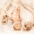 Dried ginseng