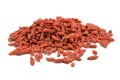 dried goji berries Royalty Free Stock Photo