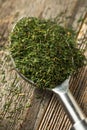 Dried Green Organic Dill Spice