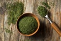 Dried Green Organic Dill Spice