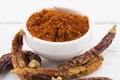 Dried ground chili spice