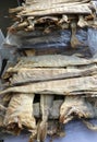 dried headless stockfish dried in the sun for sale