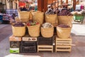 Dried herbs for sale at a market in Luxor