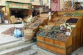 Dried herbs and spices, shop in Egypt