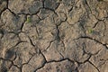 dried land, drought, cracks in the earth, lifeless nature,