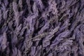 Dried lavender closeup background on table. Generate Ai
