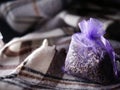 Dried lavender herbs for for relaxing sleep Royalty Free Stock Photo