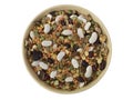 Dried Legumes Soup Mix in a bowl.