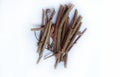 Dried Madder Root also known as Rubia tinctorum or cordifolia or Common madder or Dyers madder