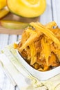 Dried Mango slices Royalty Free Stock Photo