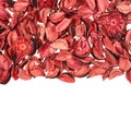 Dried medley potpourri leaves Royalty Free Stock Photo