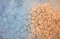 Dried mud pattern from a geothermal area in Iceland Royalty Free Stock Photo