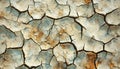 Dried Mud Surface With Earth Tone Pattern Royalty Free Stock Photo