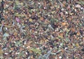 Dried Multiple Herbal Leaves Winter Tea Texture