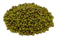 Dried mung beans in a pile Royalty Free Stock Photo