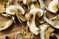 Dried mushrooms, non-traditional medicine and narcotic drugs