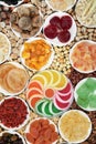 Dried Nut and Fruit Selection High in Antioxidants