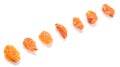 Dried Orange Colored Raisin II Royalty Free Stock Photo