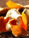 Dried orange peel Royalty Free Stock Photo