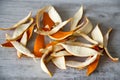 Dried orange peel Royalty Free Stock Photo