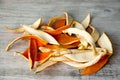 Dried orange peel Royalty Free Stock Photo