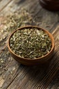 Dried Organic Greek Oregano Royalty Free Stock Photo