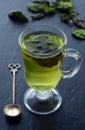 Dried peppermint tea Royalty Free Stock Photo