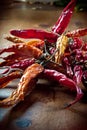 Dried peppers