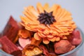 dried petal fragrant flower Potpourri Royalty Free Stock Photo