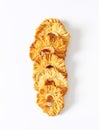 Dried pineapple rings Royalty Free Stock Photo