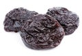 Dried plum fruits Royalty Free Stock Photo