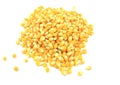 Dried popcorn kernals Royalty Free Stock Photo