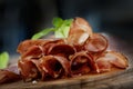 Dried pork collar salami