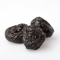 Dried prunes Royalty Free Stock Photo
