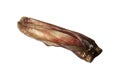 Dried rabbit ear on a white background