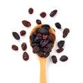 Dried raisins Royalty Free Stock Photo