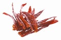 Dried Red Chili Peppers Royalty Free Stock Photo
