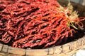Dried Red Chilli Peppers Royalty Free Stock Photo